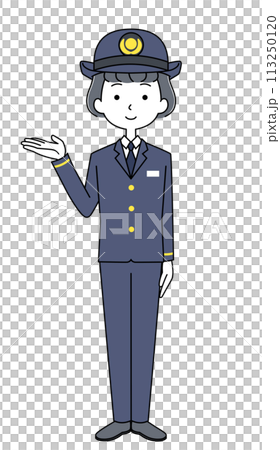 Information station staff (female) 113250120