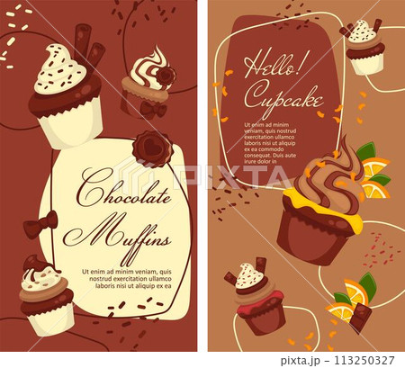 Bakery and pastry shop, order desserts and muffins Bakery and pastry shop, order desserts and muffins 113250327