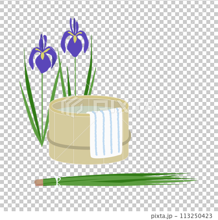 藥浴之一 Shobutu 的圖像插圖 113250423