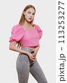 woman in blouse 113253277