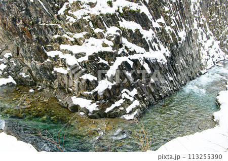 清津峡 雪景色 清津峡 雪景色 113255390