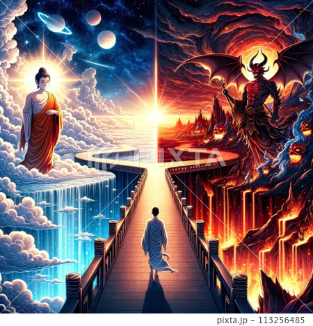 天国と地獄の運命の分かれ道 天国と地獄の運命の分かれ道 113256485
