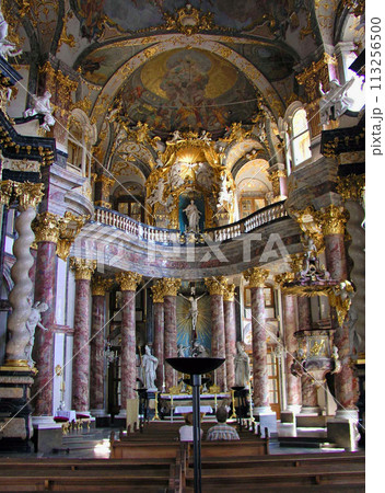 ドイツ ヴュルツブルグ宮殿 レジデンツ ホープ教会 主祭壇 ドイツ ヴュルツブルグ宮殿 レジデンツ ホープ教会 主祭壇 113256500