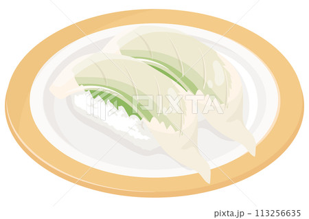イカの握り寿司 113256635