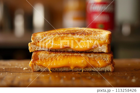 Delicious Grilled Cheese Sandwich Delicious Grilled Cheese Sandwich 113258426