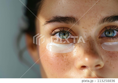 Close-up of Under-eye Treatment 113258836
