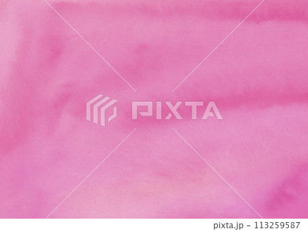 ピンクのにじみのある背景素材 113259587