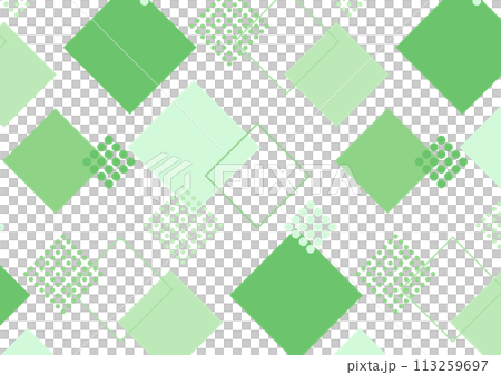 Square pattern green Square pattern green 113259697