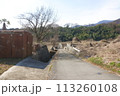 山間部の道 113260108