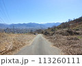 鉄塔の見える道 113260111