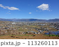 甲府盆地と西関東連絡道路 113260113
