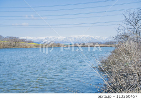 新潟 加治川(新発田市) 新潟 加治川(新発田市) 113260457