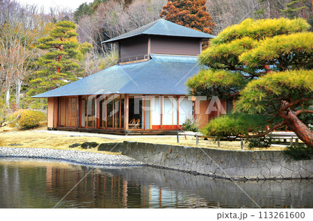 翠楽苑 (すいらくえん)　日本庭園    松楽亭 113261600