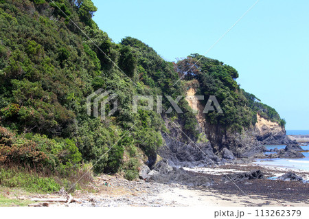 伊勢　国府の浜　サーフィン　サーフスポット　ビーチ　阿児町町国府　サーフボード　伊勢志摩 113262379