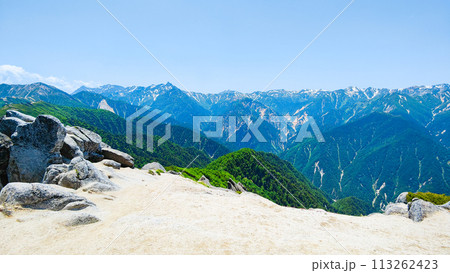 夏の燕岳登山（北燕岳～燕岳） 113262423