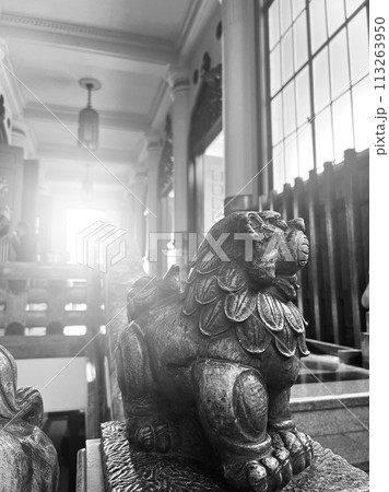 歴史を感じる彫刻 築地本願寺 歴史を感じる彫刻 築地本願寺 113263950