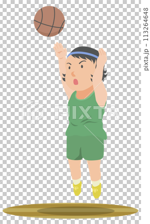 jump shot basketball 113264648