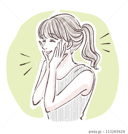 女性・女の子のイラスト素材 113265629