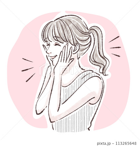 女性・女の子のイラスト素材 女性・女の子のイラスト素材 113265648