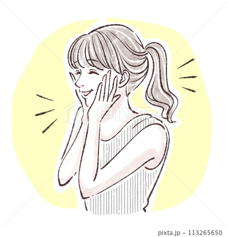 女性・女の子のイラスト素材 女性・女の子のイラスト素材 113265650