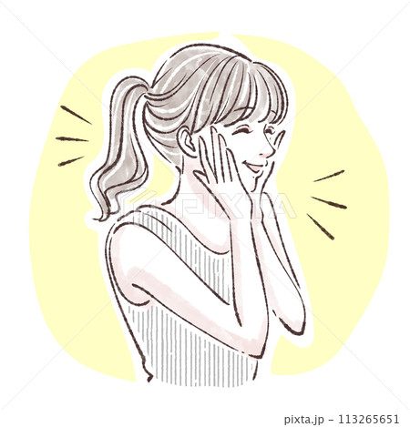 女性・女の子のイラスト素材 113265651