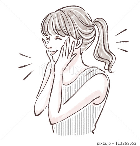 女性・女の子のイラスト素材 女性・女の子のイラスト素材 113265652