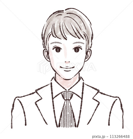 男性・男の子のイラスト素材 113266488