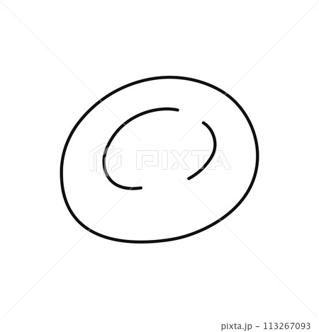 赤血球・線画 赤血球・線画 113267093