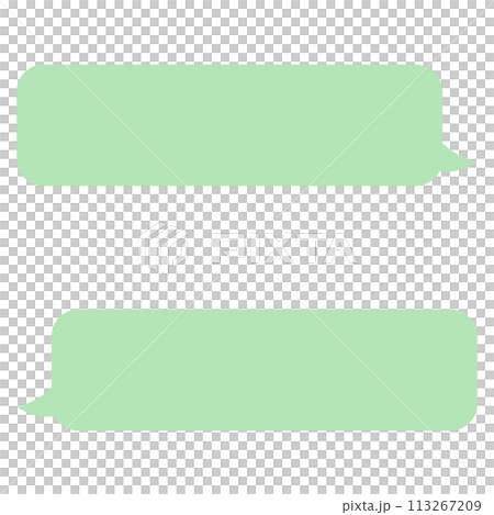 Simple speech bubble 113267209