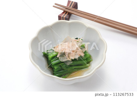 ほうれん草のおひたし ほうれん草のおひたし 113267533