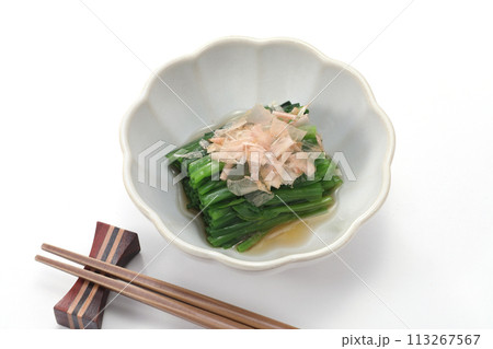 ほうれん草のおひたし ほうれん草のおひたし 113267567