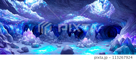 Crystal Cave, a subterranean world filled with shimmering crystal formations 113267924