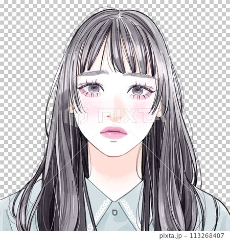 Sad woman Sad woman 113268407