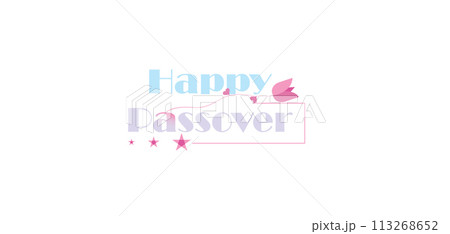 Celebrating Passover Tradition with Beautiful Design 113268652