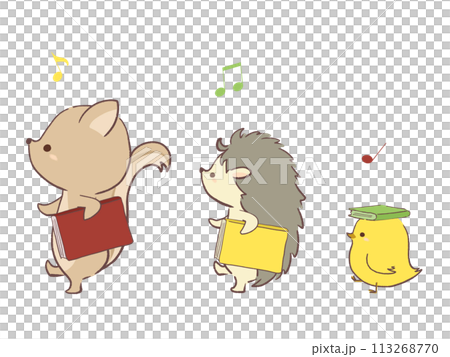 帶著書行走的動物 113268770