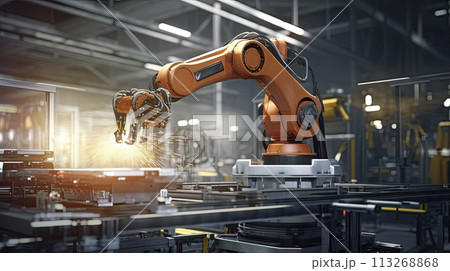 Modern engineering, efficiency and progress in the smart factory landscape 113268868