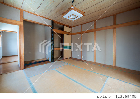 古い和室 113269489