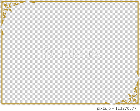 Antique/Vintage/Classic/Frame/Frame/Gold/Illustration/Material Antique/Vintage/Classic/Frame/Frame/Gold/Illustration/Material 113270377