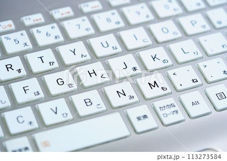 pcキーボードの背景素材 pcキーボードの背景素材 113273584