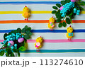 Easter chick decor 113274610