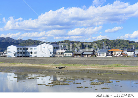 愛知県豊川市の町並み 113274870