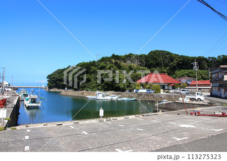大王崎灯台　大王崎　灯台　三重県大王町　八満さん公園　伊勢湾　太平洋　県営波切漁港　波切九鬼城址　 113275323