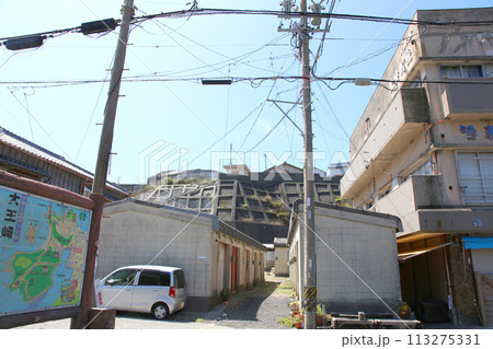 大王崎灯台　大王崎　灯台　三重県大王町　八満さん公園　伊勢湾　太平洋　県営波切漁港　波切九鬼城址　 113275331