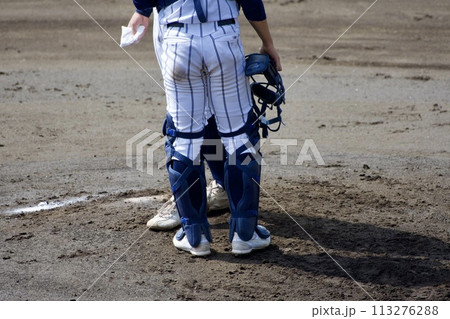 高校野球 バッテリー 113276288