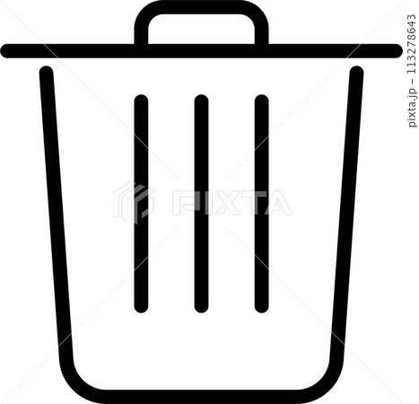 ゴミ箱のアイコン 113278643