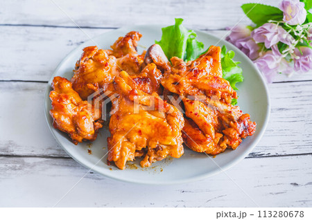 焼きヤンニョムチキン 113280678