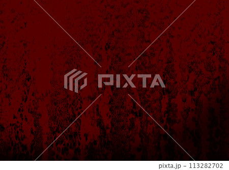 赤黒い不気味な背景　ホラー背景素材 113282702