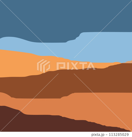 Desert background icon 113285029