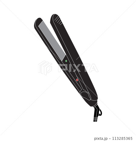Hair straightener icon Hair straightener icon 113285365
