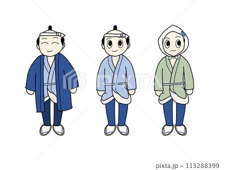 江戸の町人⑦（職人・商人） 113288399